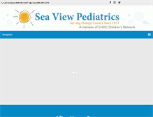 Tablet Screenshot of orangecountypediatrician.com